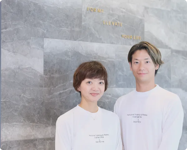 FOR"ME"GYMのトレーナー