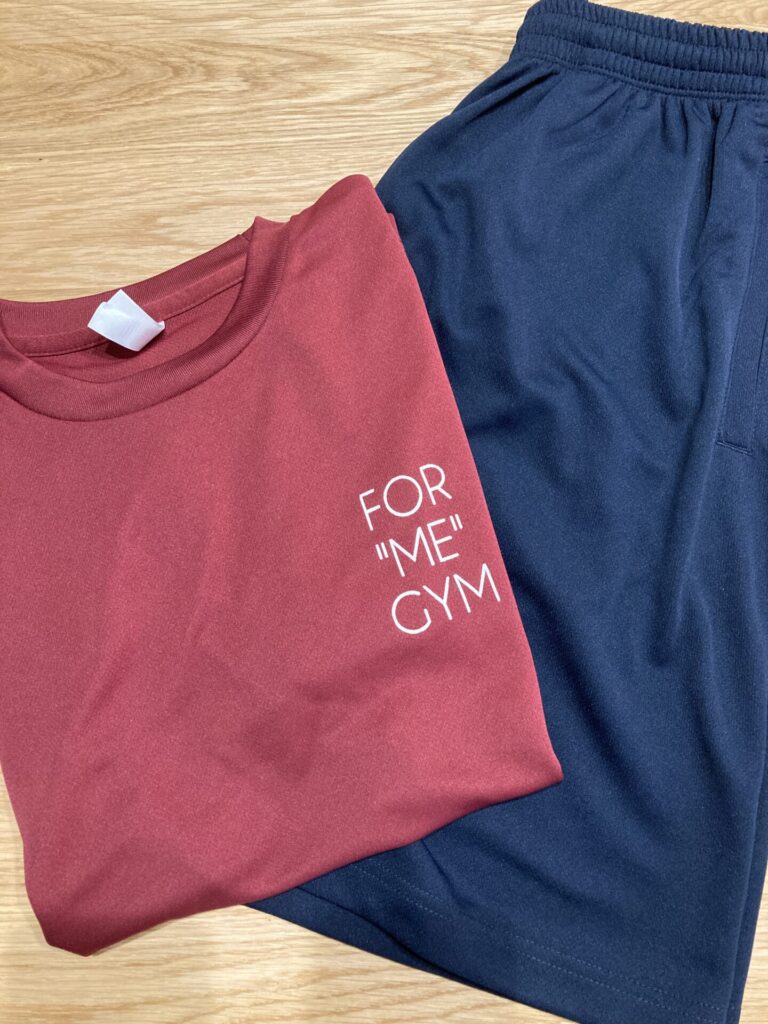 FOR “ME” GYMオリジナル貸し出しウエア