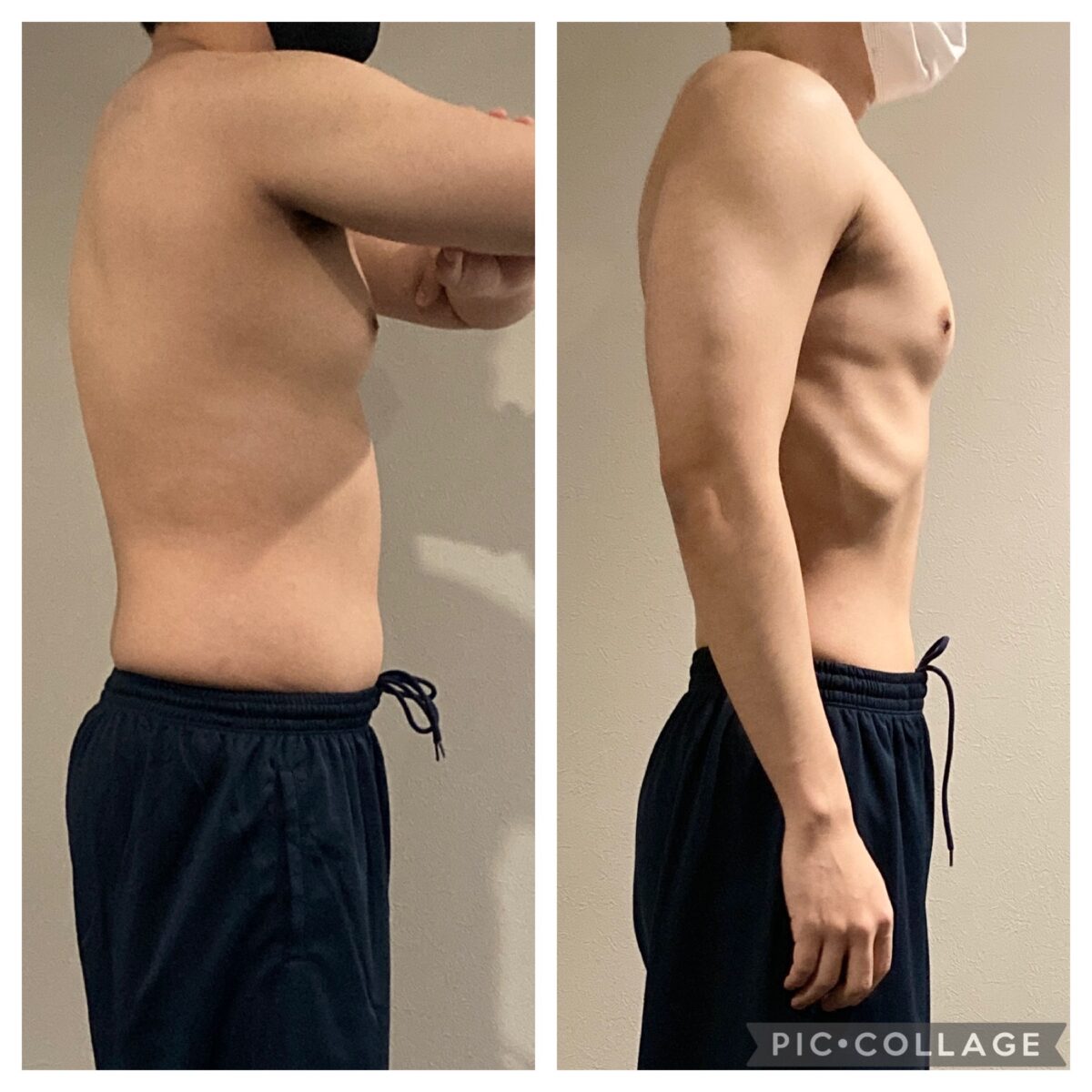 20代　男性ビフォーアフターお写真Part2　FOR”ME”GYM