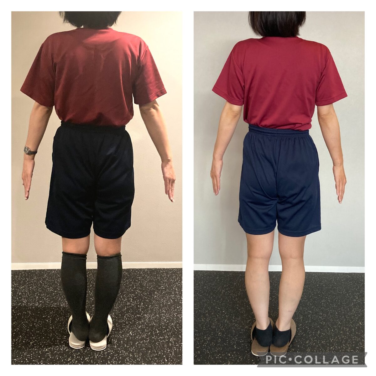 40代　女性　ビフォー/アフター　FOR “ME” GYM大曽根